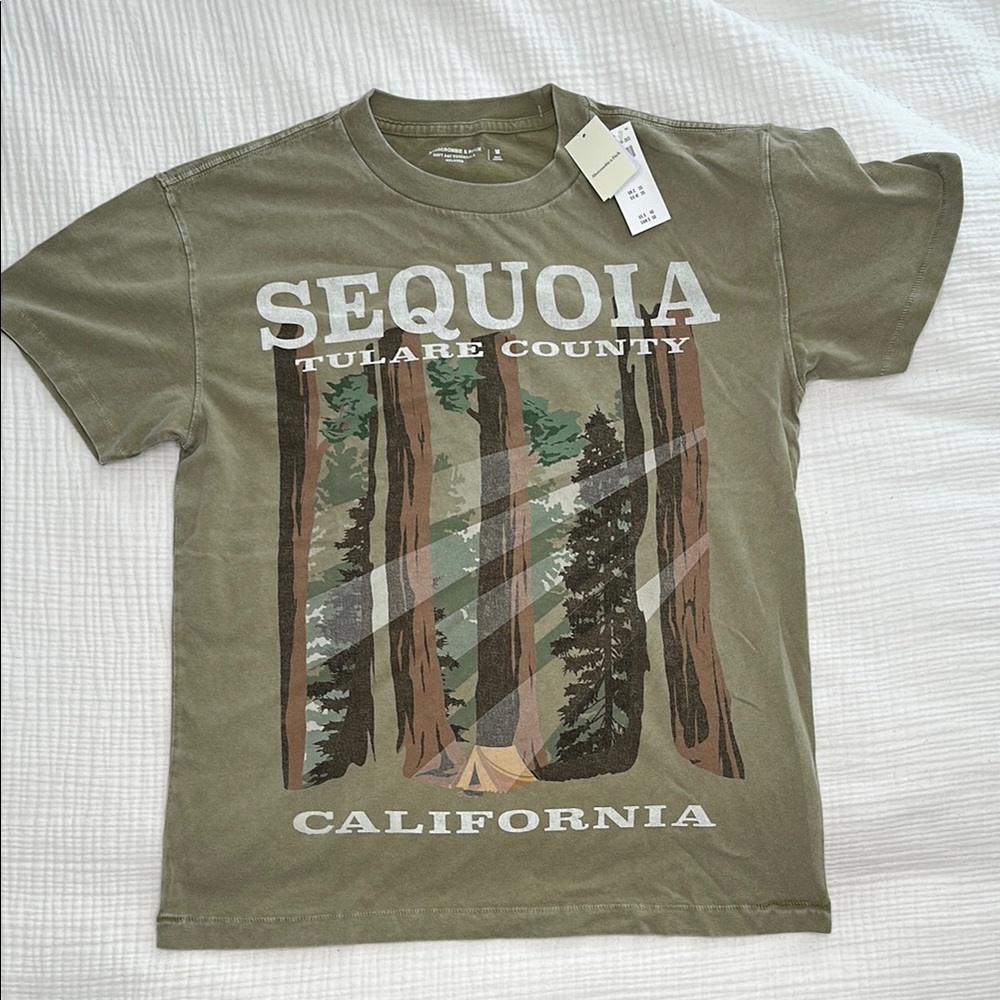 NWT Abercrombie Sequoia T Shirt - Men’s Medium